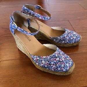 Jeffrey Campbell Floral Adorra Espadrille Sandal